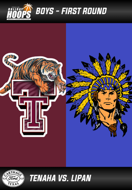 2025 Holiday Hoops (B): Tenaha vs. Lipan