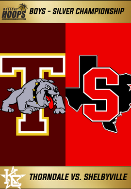 2025 Holiday Hoops (B) Silver Championship: Thorndale vs. Shelbyville