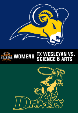 WBKB: Texas Wesleyan vs. Science & Arts (OK.)