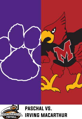 HSFB: FW Paschal vs. Irving Macarthur