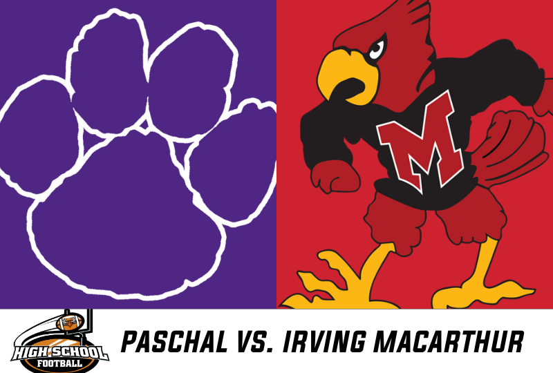 HSFB: FW Paschal vs. Irving Macarthur